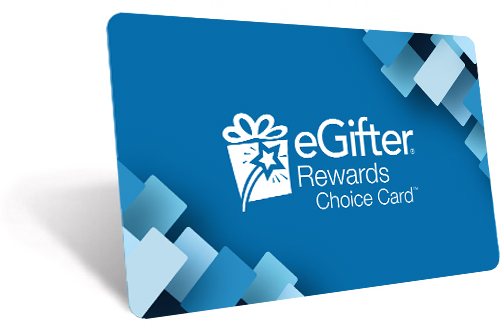 The eGifter Reward Choice Card™