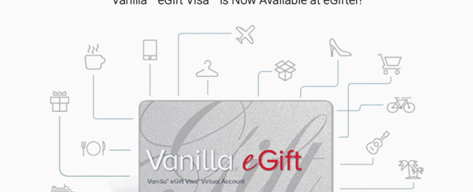 Vanilla eGift Visa at eGifter