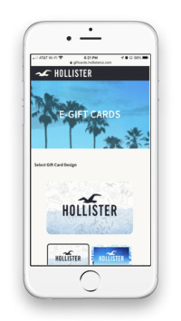 Hollister - Gift Card Storefront™