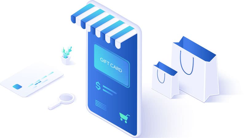 Scalable Solutions image of a phone that looks like a store entry