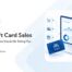eGifter Merchants Expert Insights graphic for “Beyond Gift Card Sales: What Your Program Data Should Be Telling You,” featuring Nicole Bromley, VP of Professional Services at eGifter. Illustration shows a gift card alongside an analytics dashboard with sales charts and connected retail and customer icons.